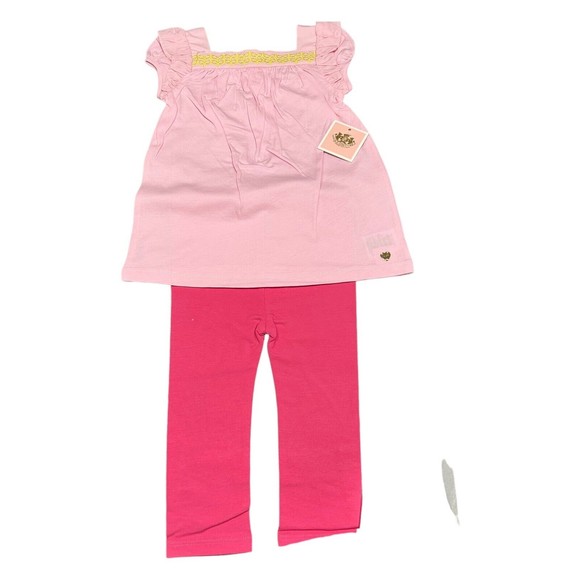 Juicy Couture 2pc Baby/Toddler set. Tunic & leggings. 12-18Myear 2014